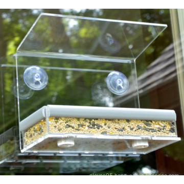 Hot Selling Acrylic Bird Feeder for Garden (ymb6025)